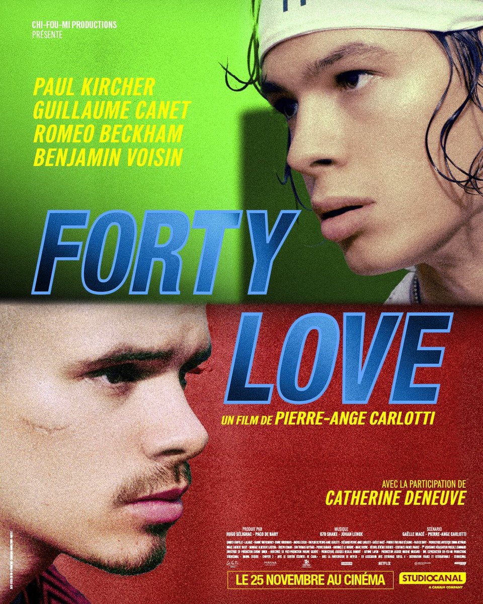 FORTY LOVE poster with Romeo Beckham