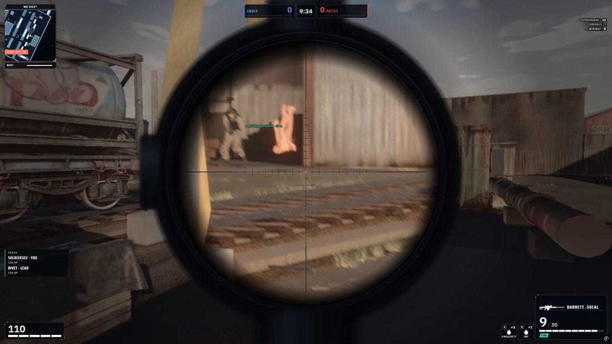 Front Line browser shooter gameplay