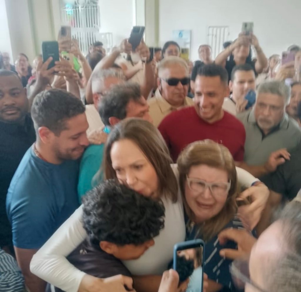 María Corina Machado at Divina Pastora (photo 3 of 3)