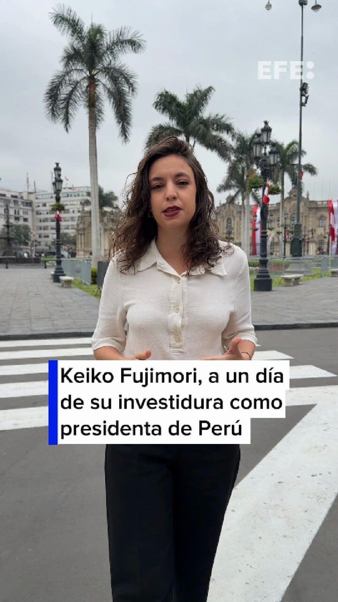 Keiko Fujimori inauguration Peru Keiko Fujimori inauguration Peru