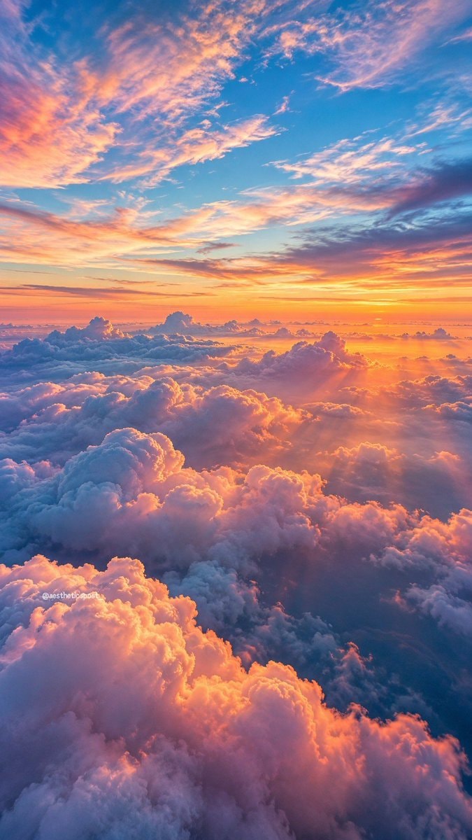 above the clouds