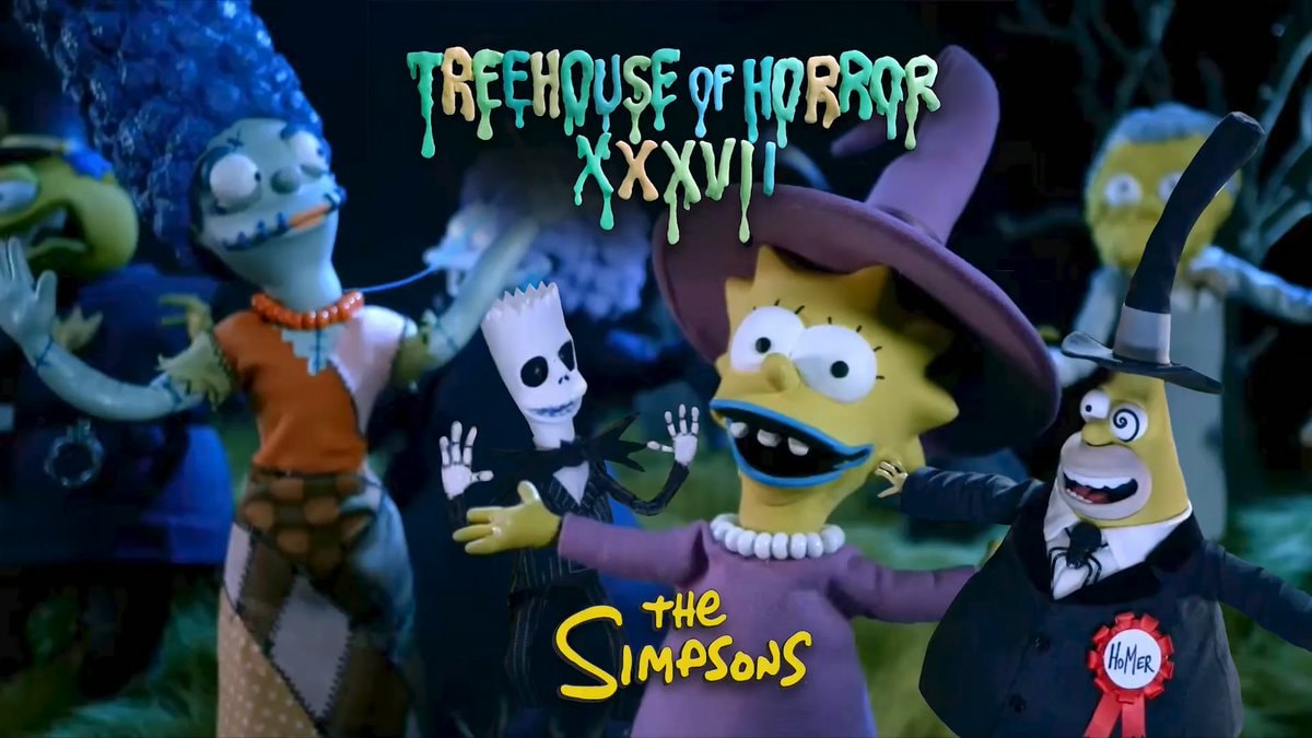Simpsons Treehouse of Horror stop-motion