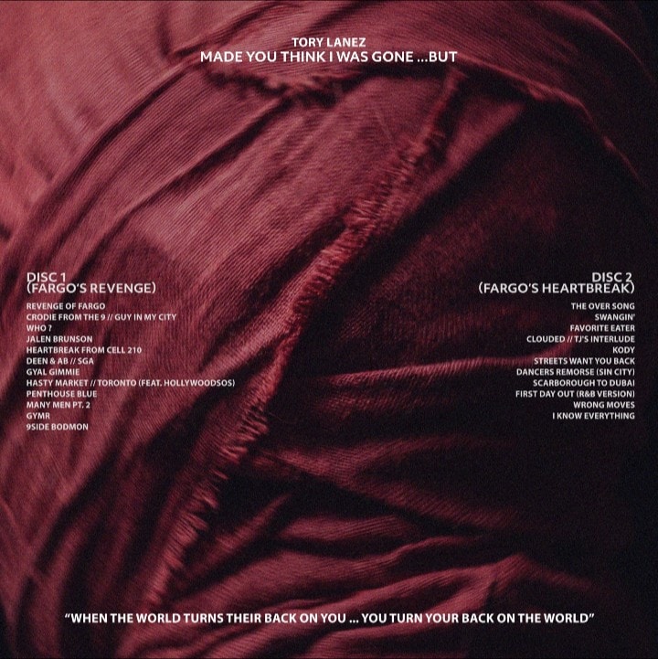 Tory Lanez new album this Friday (photo 2 of 2)