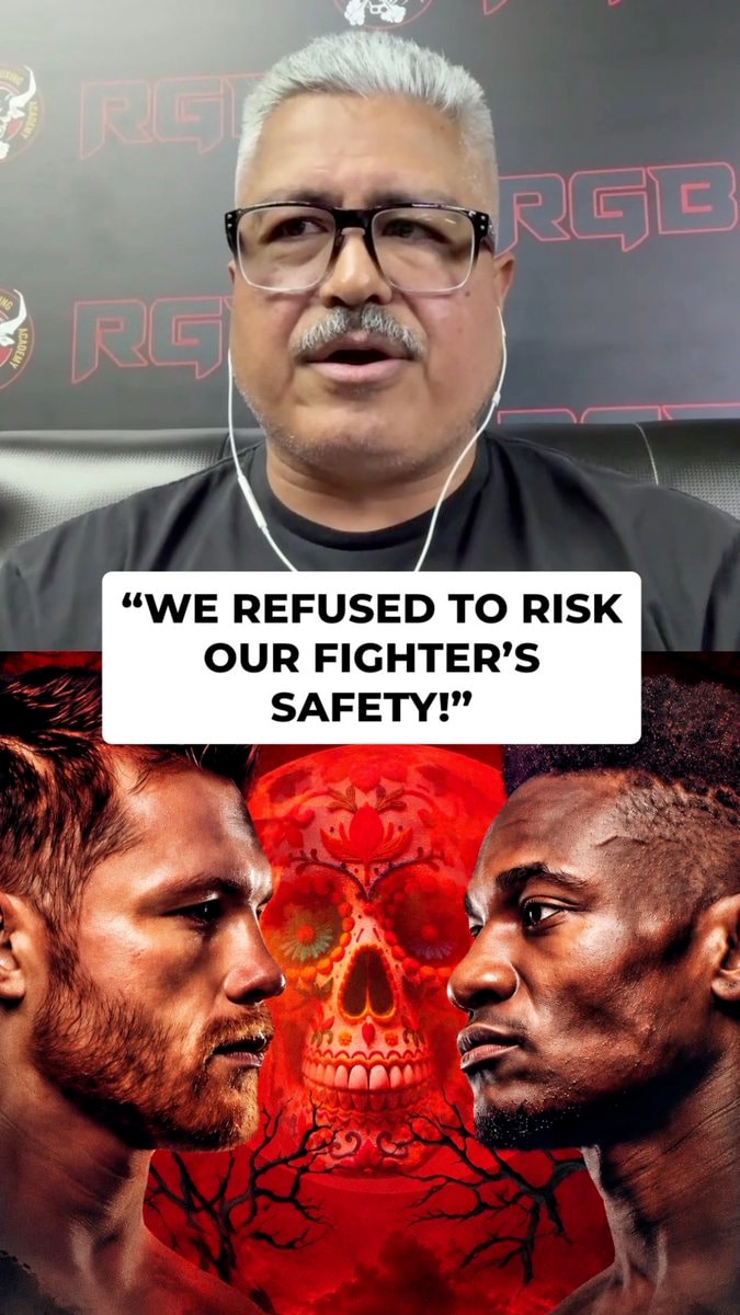 Robert Garcia on Delgado withdrawal