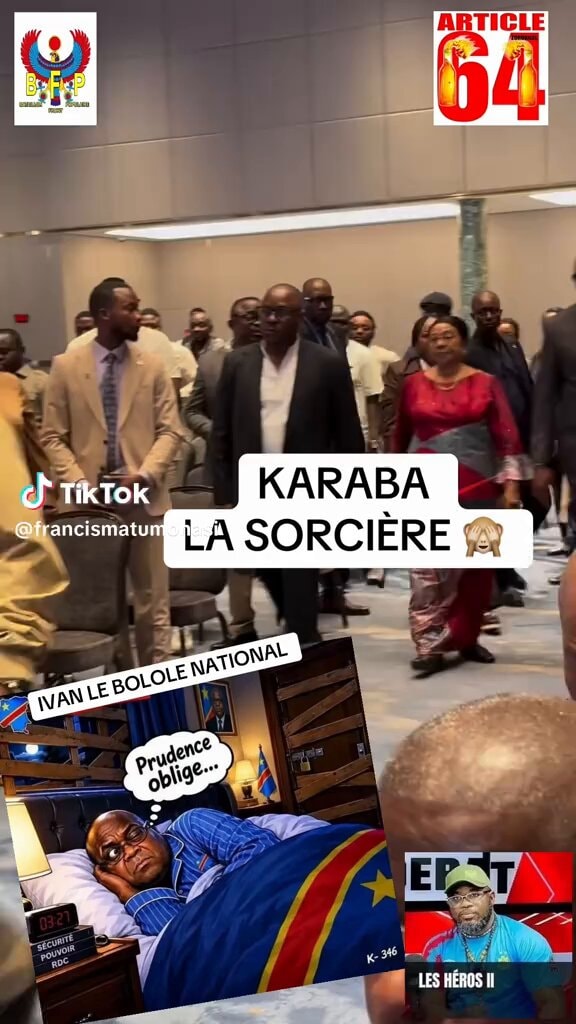Karaba la sorcière et Félix Tshisekedi