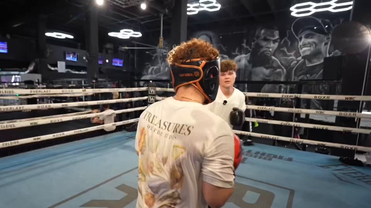 Jack Doherty boxing display