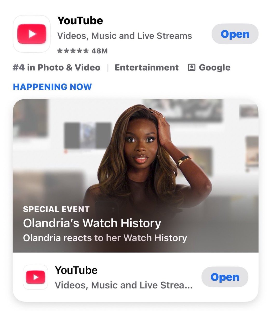 Olandria YouTube Special Event