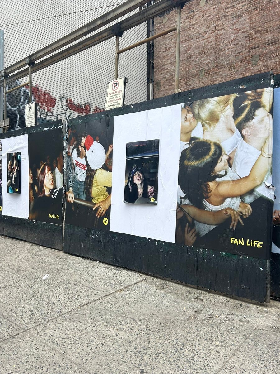 Spotify Fan Life posters NYC (photo 1 of 4)