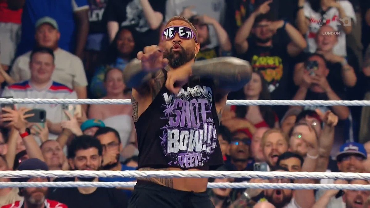 Jey Uso YEET WWE London