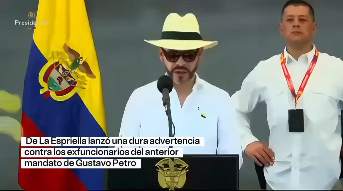 Abelardo De La Espriella warning