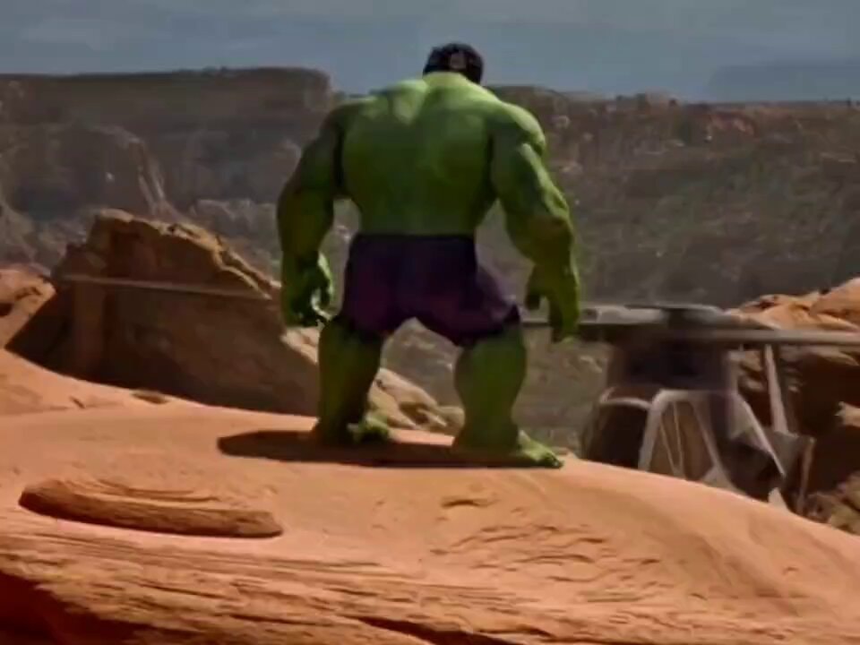 The Hulk realistic version