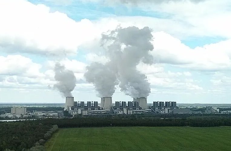 German coal power plant attack