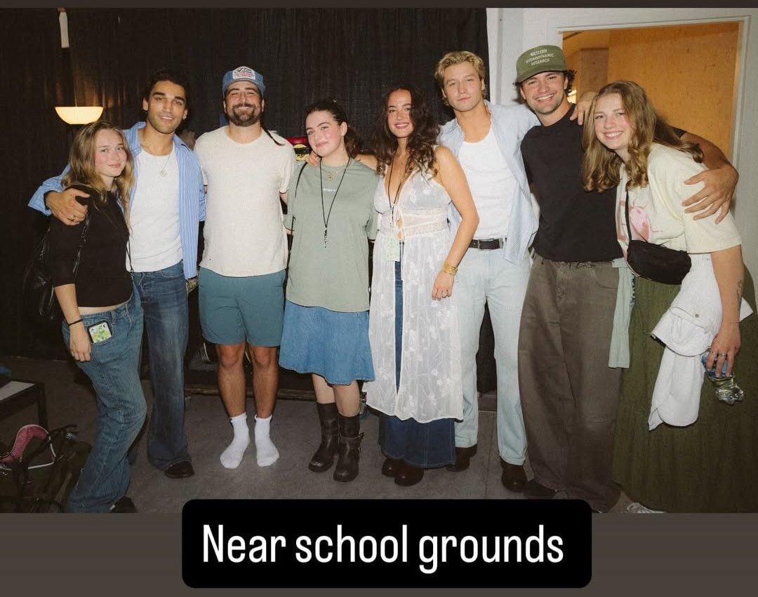 Off Campus cast with Noah Kahan