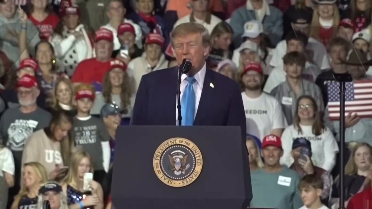 Trump on women's sports and Melania Trump on women's sports and Melania