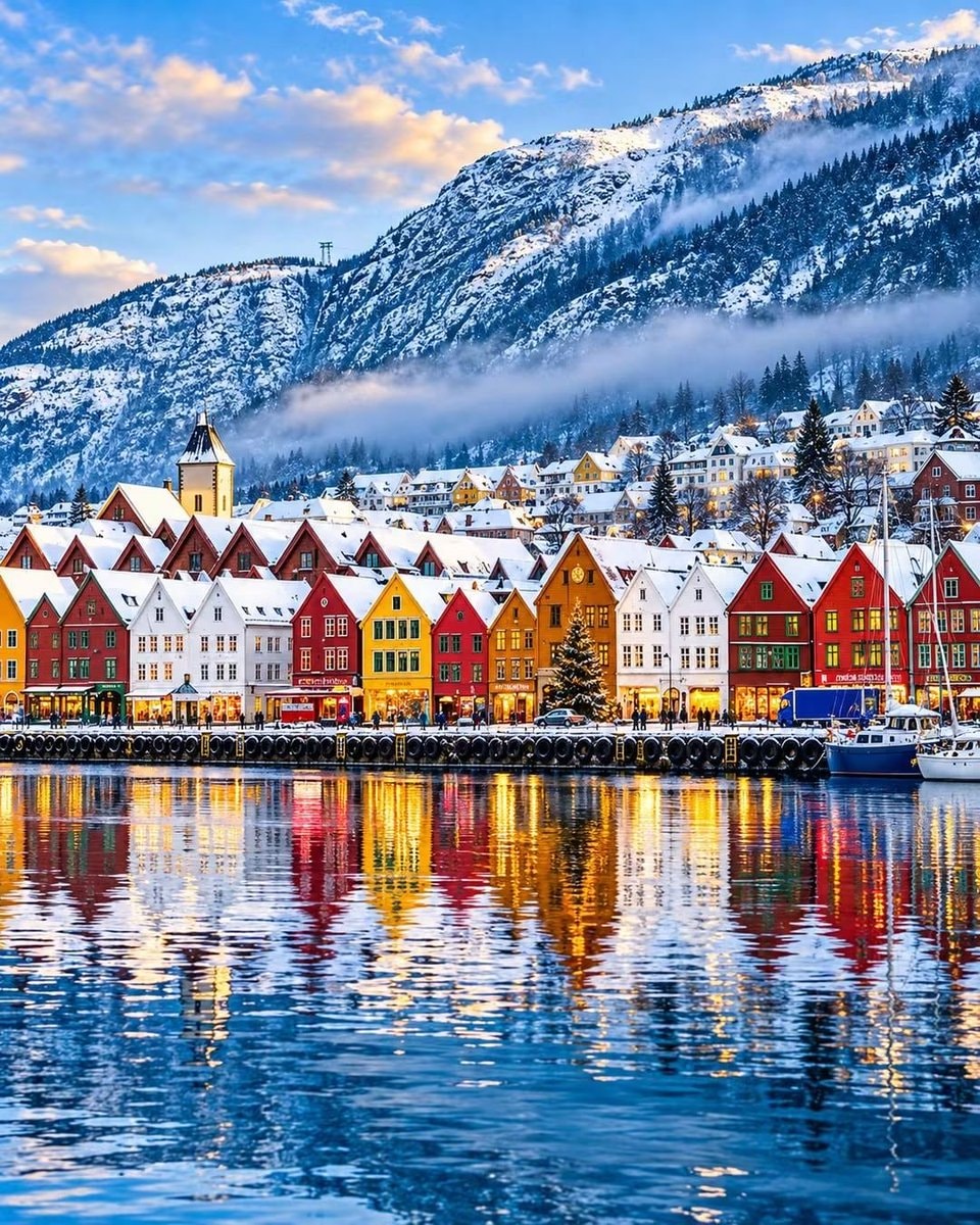 Bergen Norway waterfront