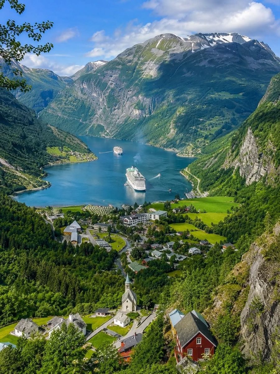 Geirangerfjord Norway Geirangerfjord Norway