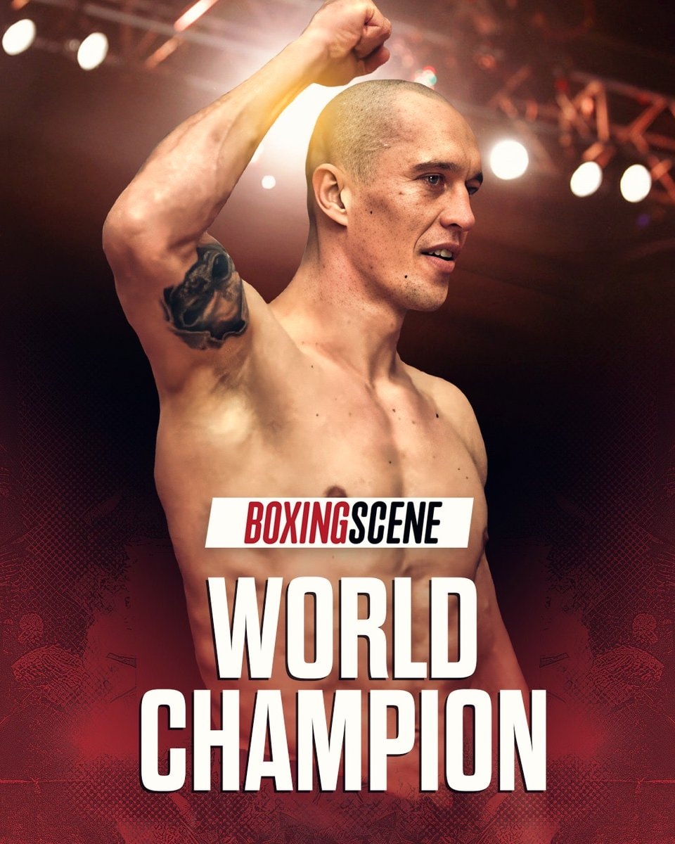 Michal Cieslak cruiserweight champion