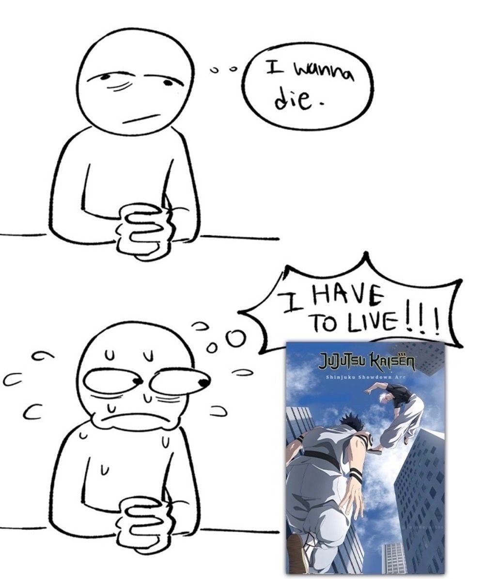 JUJUTSU KAISEN Shinjuku Showdown Arc meme JUJUTSU KAISEN Shinjuku Showdown Arc meme