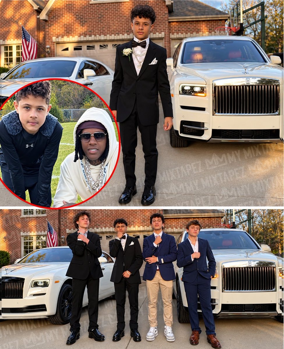 Lil Durk son Rolls-Royces