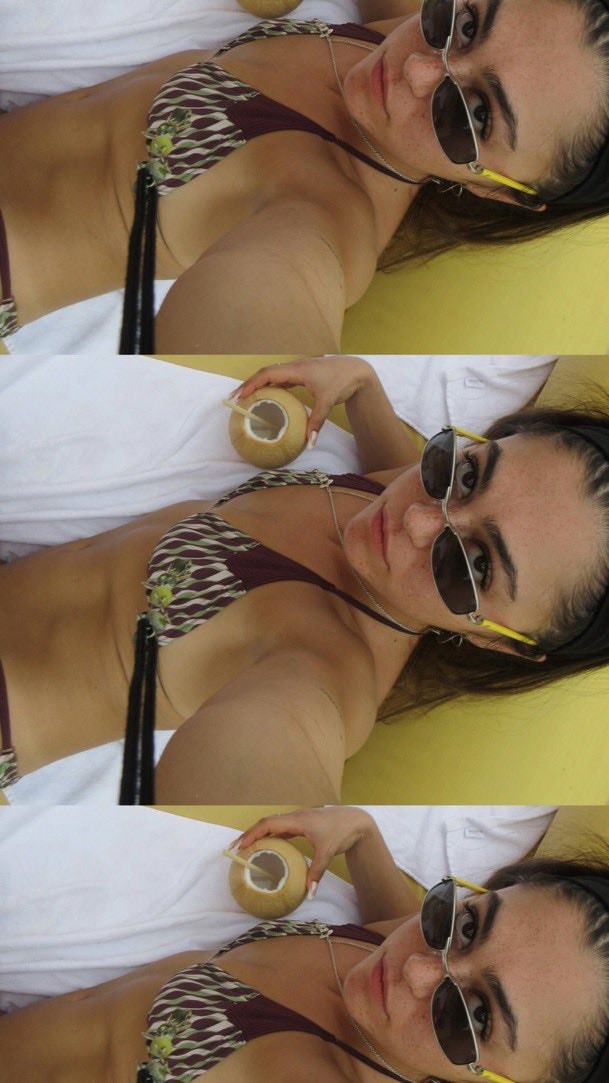 Mika Abdalla bikini selfie