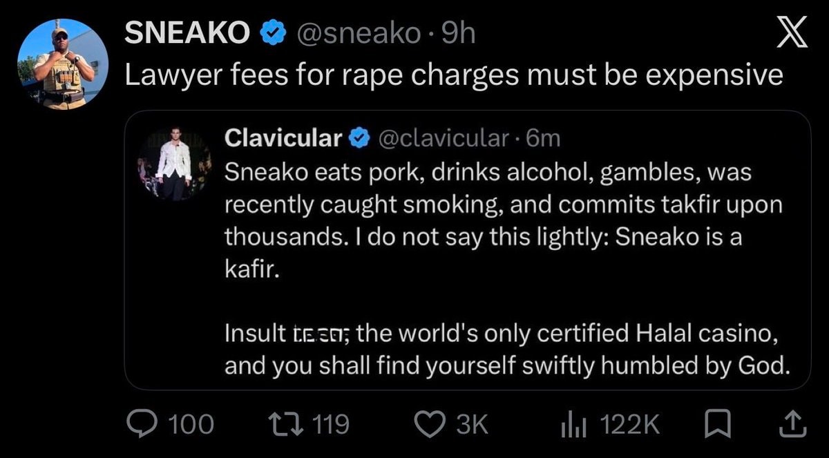 Sneako clashes with Clavicular Sneako clashes with Clavicular