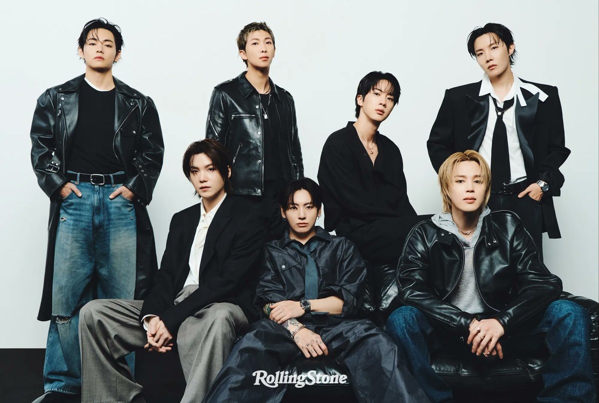 BTS Rolling Stone photoshoot
