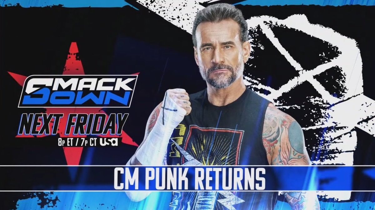 CM Punk returns to SmackDown