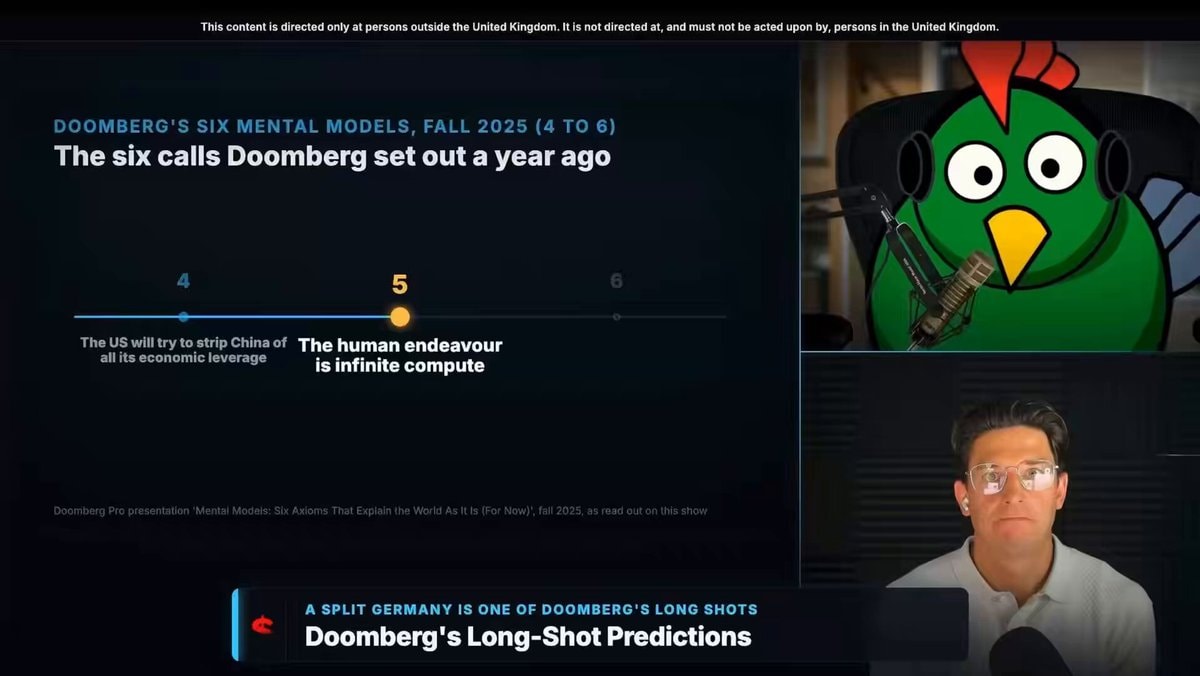 Doomberg's Six Mental Models Fall 2025