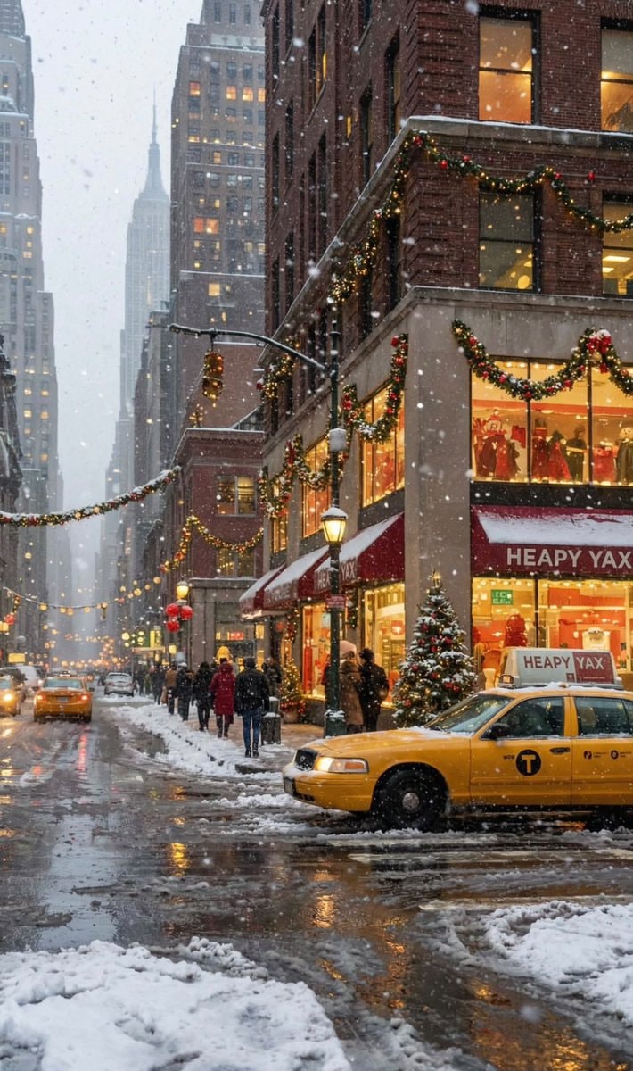 New York City street scene
