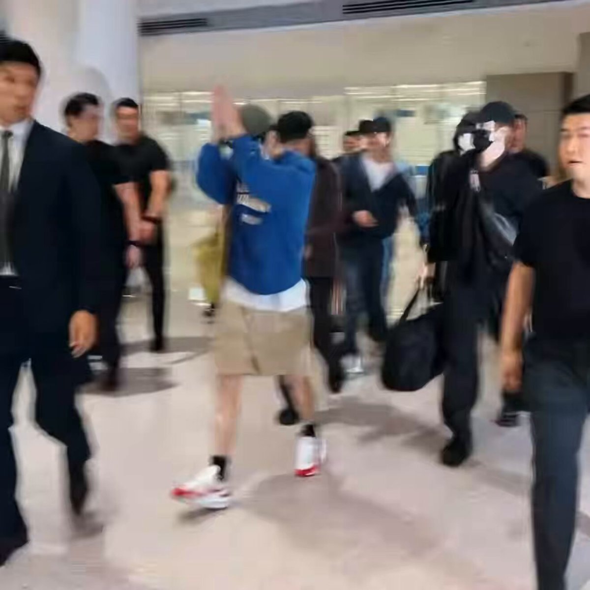 BTS members return home without Yoongi