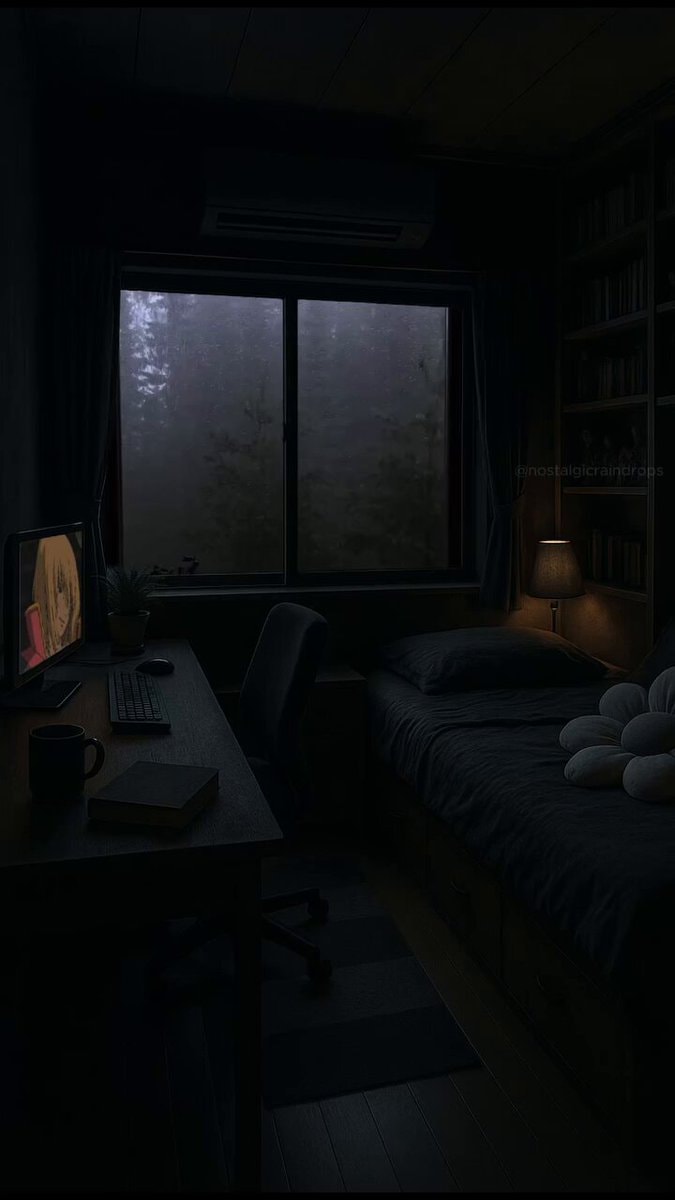 cozy anime desk aesthetic