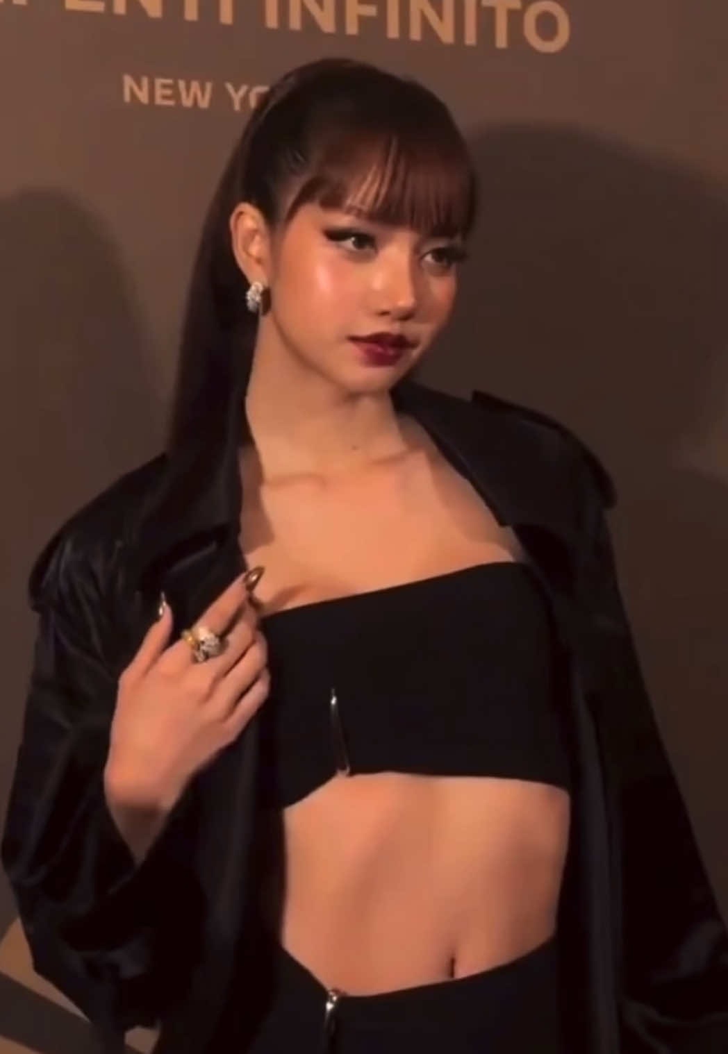 Lisa at Bvlgari NYFW