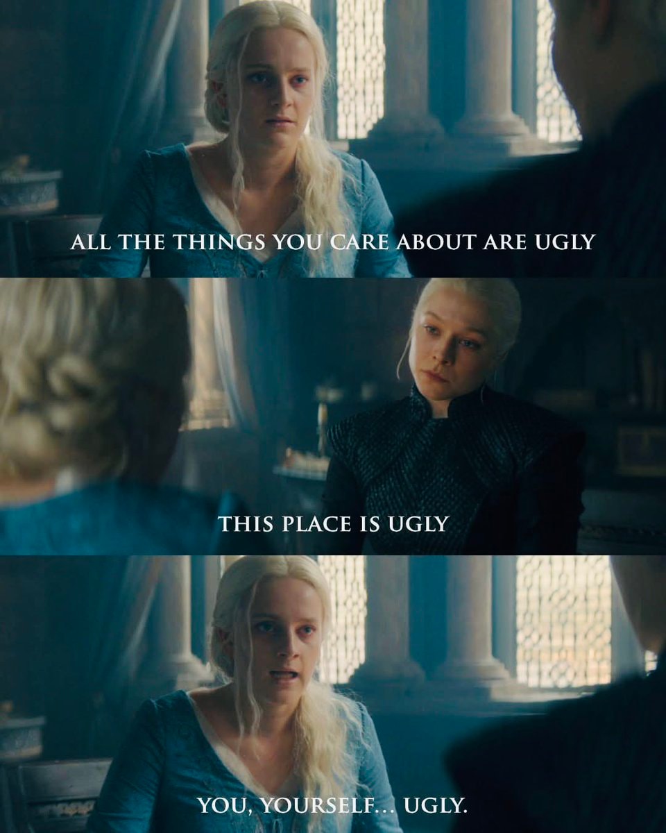 Rhaenyra to filth meme