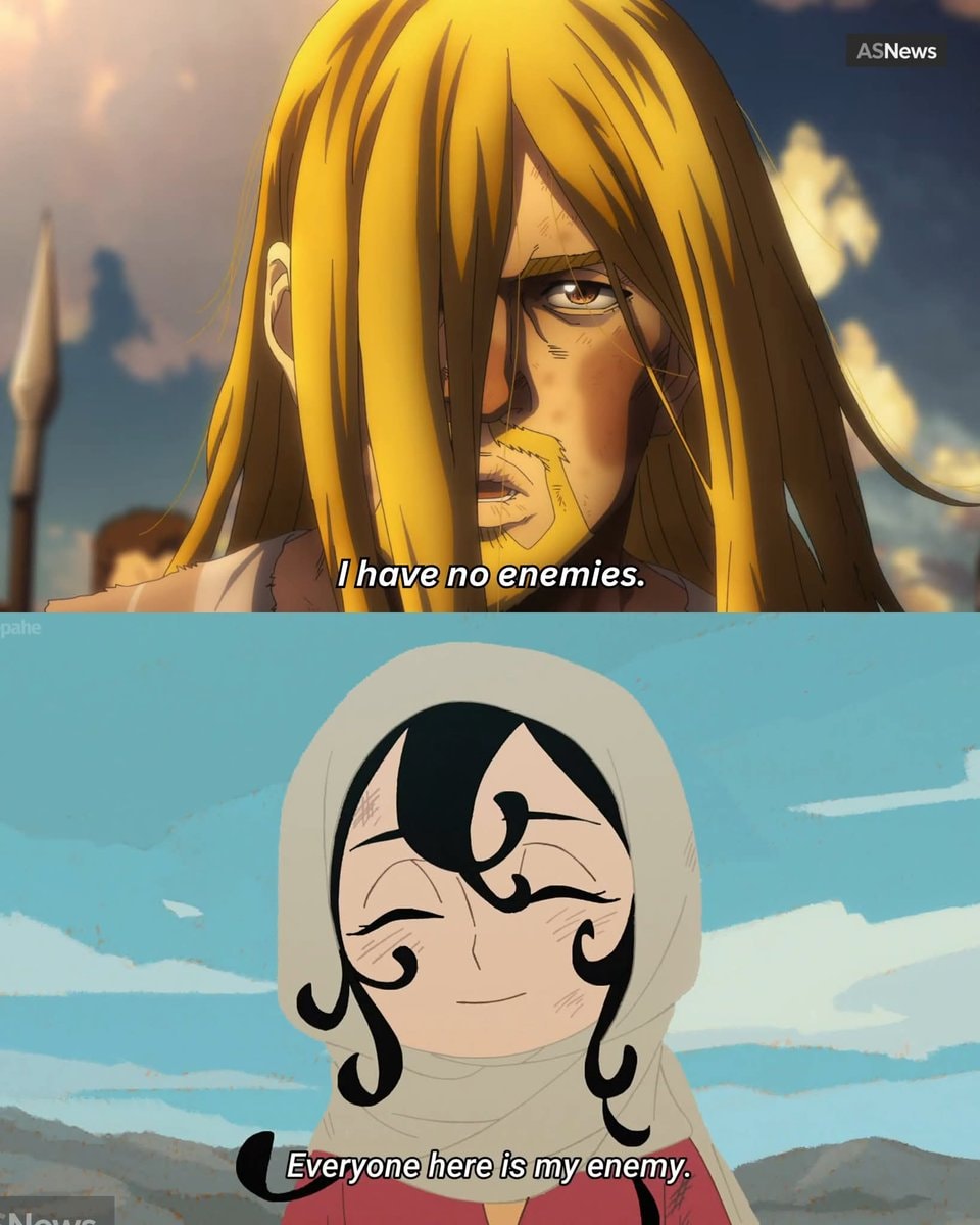 Anime meme I have no enemies