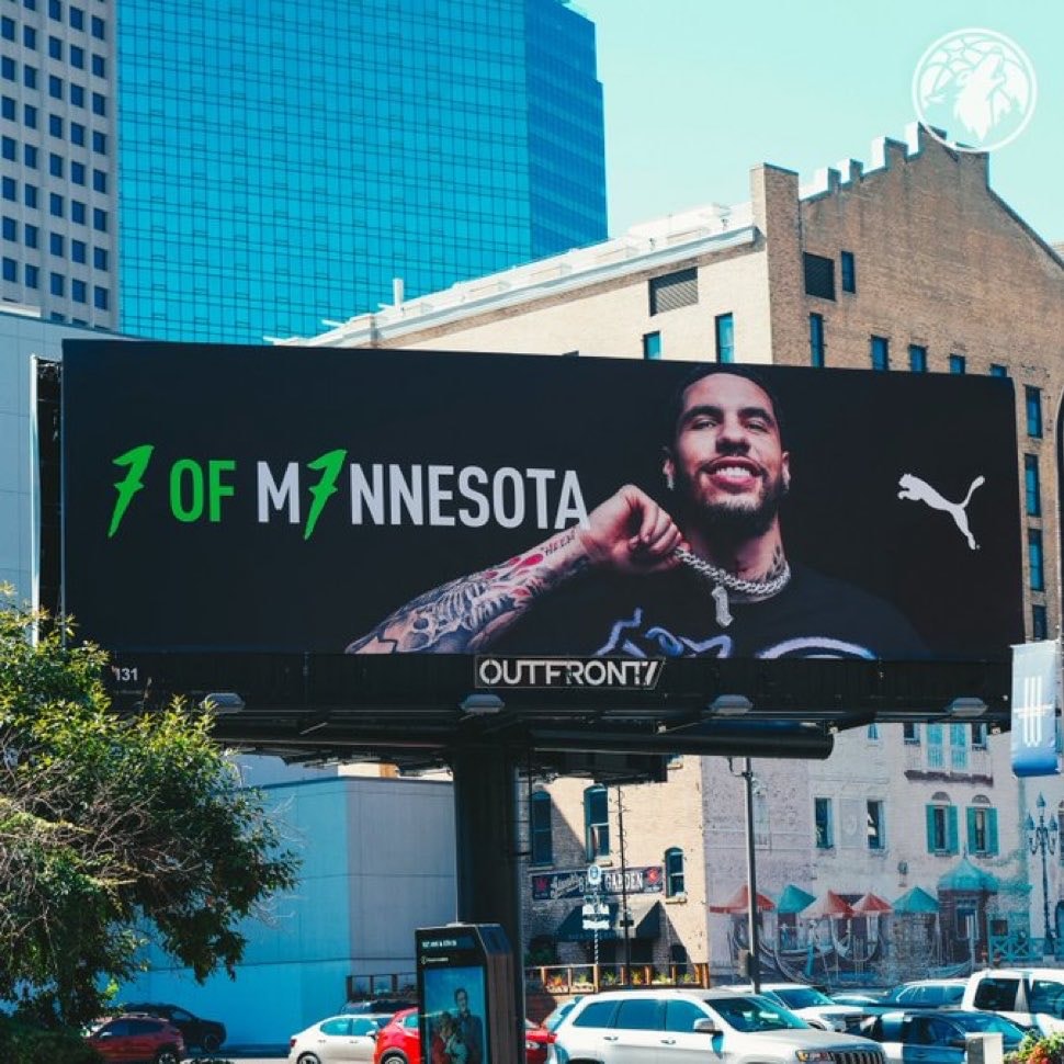 LaMelo Ball Puma billboard Minnesota