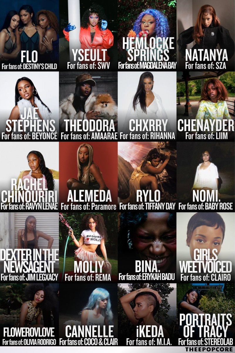 20 Black Pop Girls The FADER