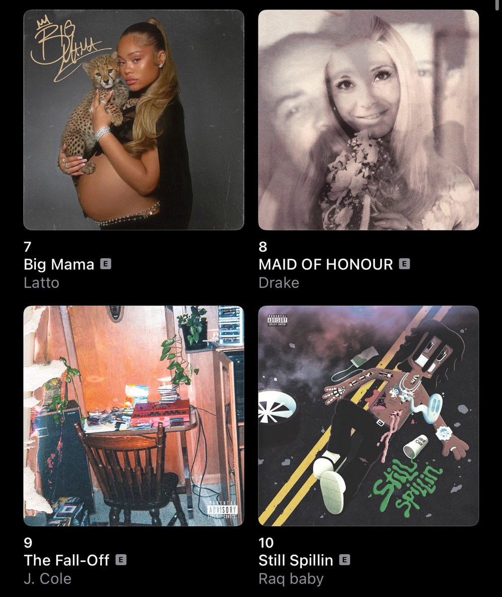 Raq Baby Still Spillin Top 10 Apple (photo 1 of 2)