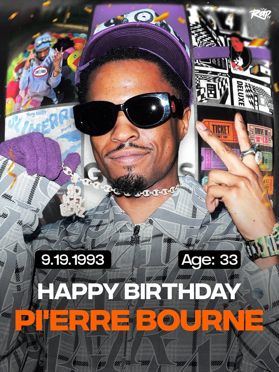 Pi'erre Bourne 33rd birthday