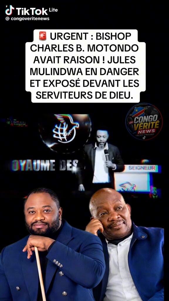 Jules Mulindwa and Felix Tshisekedi claim