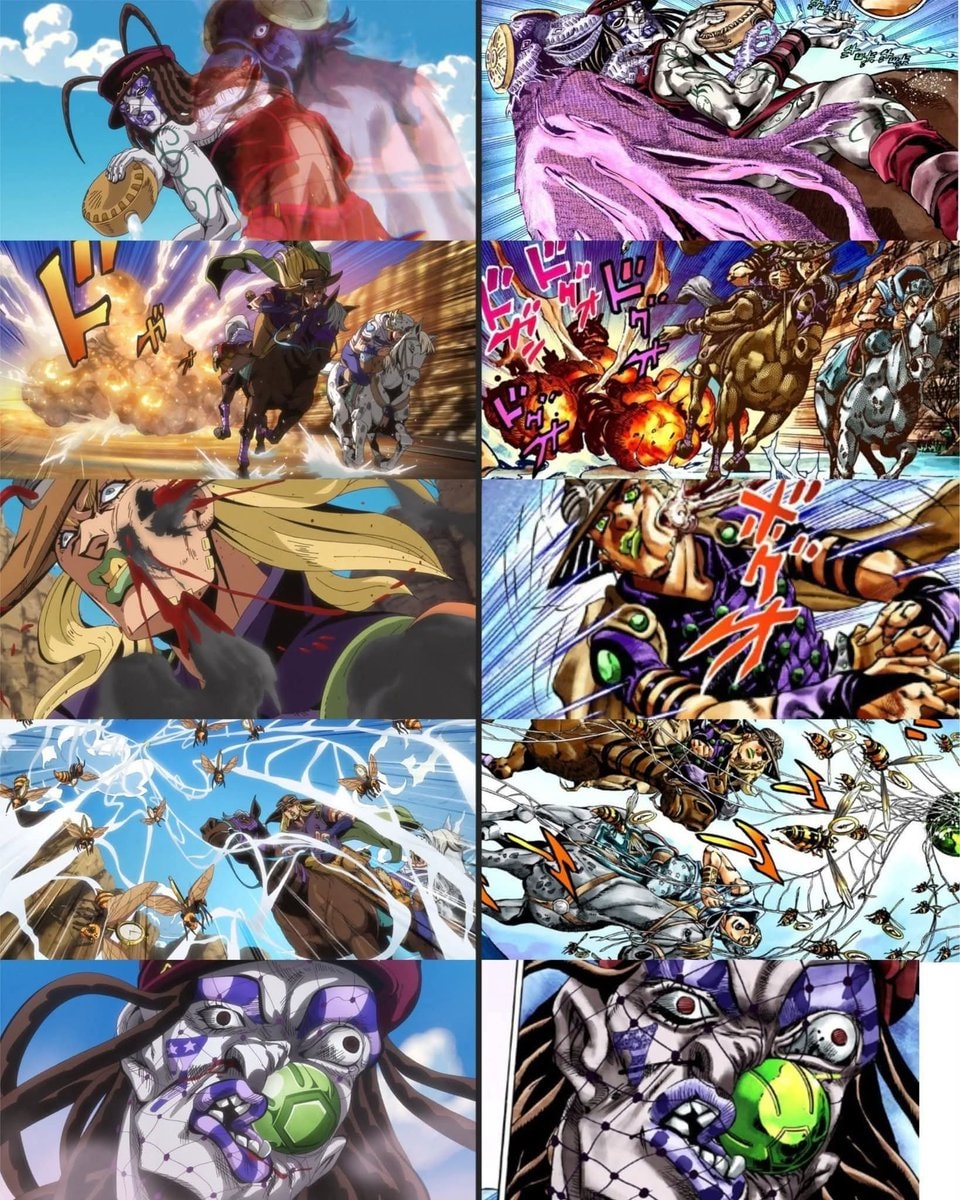 Anime x Manga collage