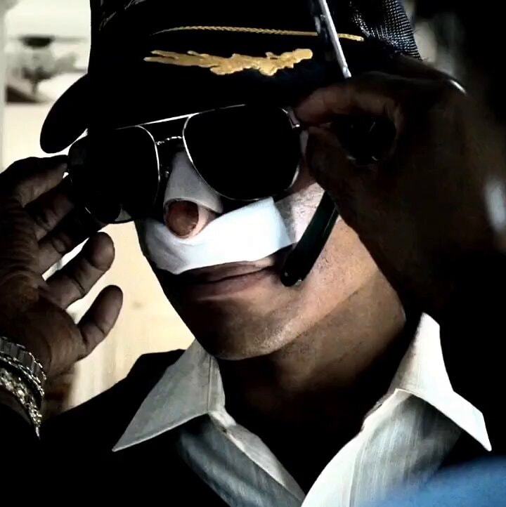 Jaafar pilot hat moment