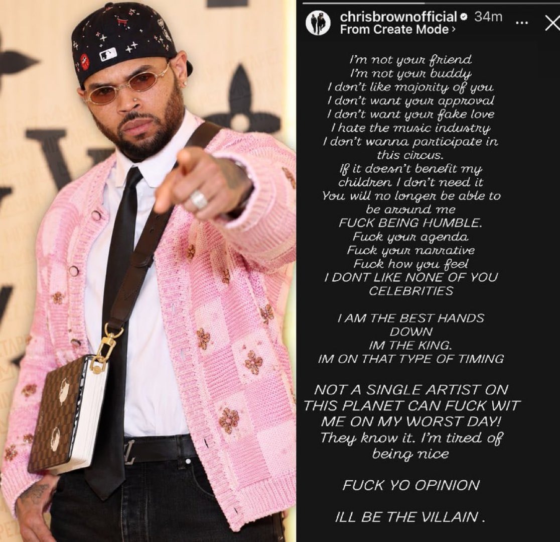 Chris Brown on his worst day