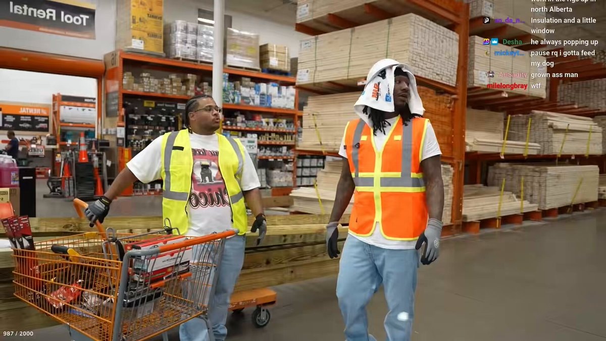 Duke Dennis reacts to Home Depot backflip splits Duke Dennis reacts to Home Depot backflip splits