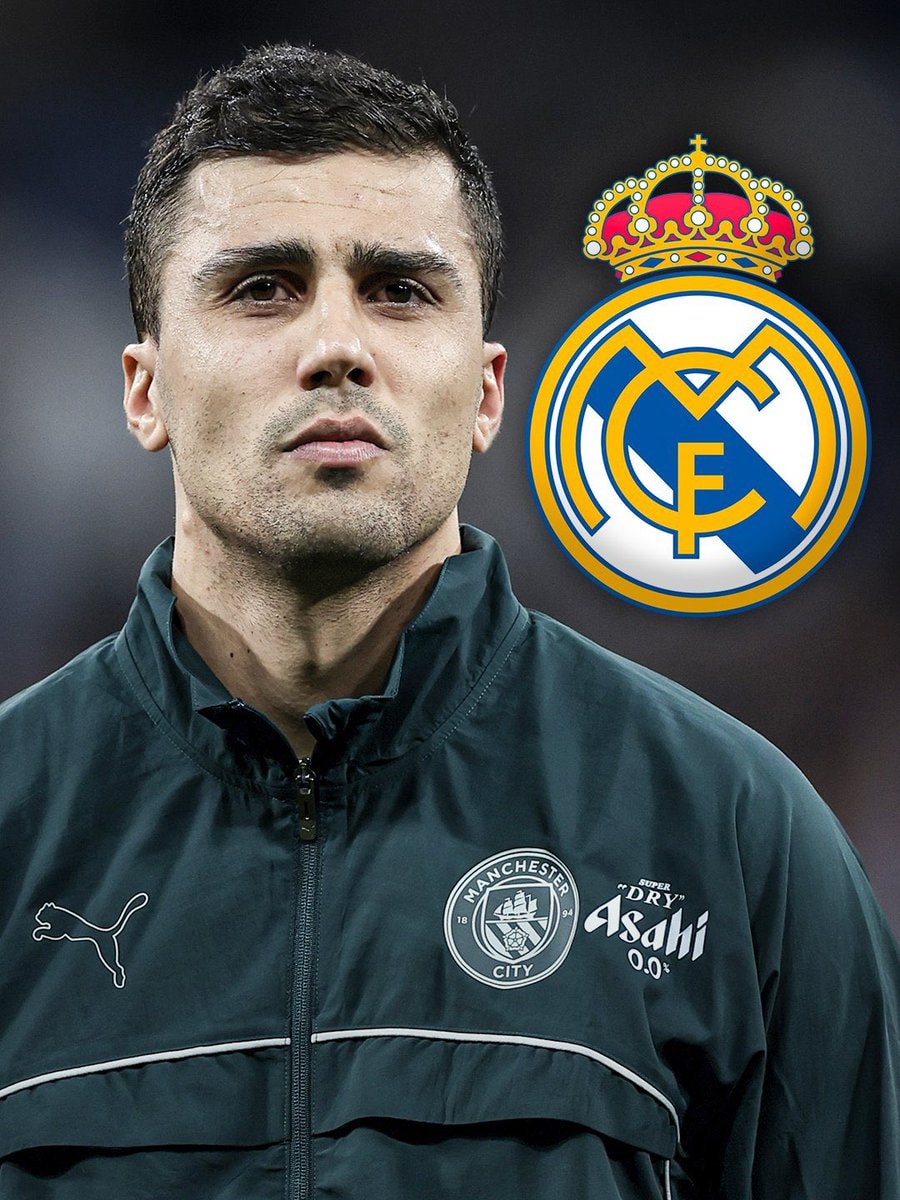 Real Madrid approach Man City for Rodri