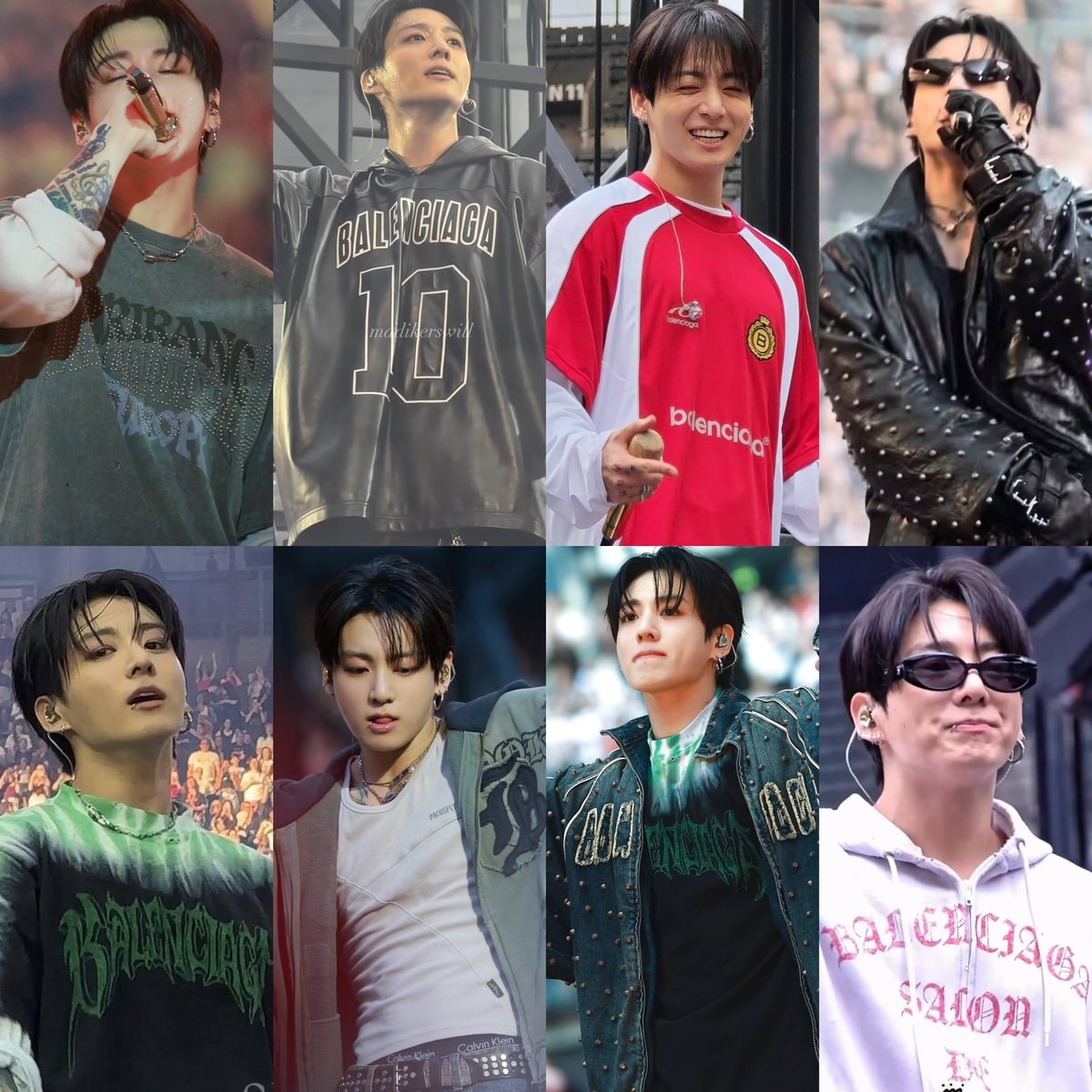 Jungkook Balenciaga Paris concert