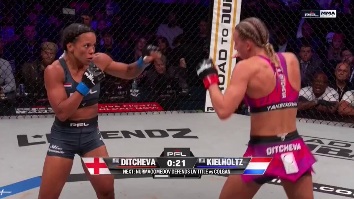 Dakota Ditcheva wins by unanimous decision Dakota Ditcheva wins by unanimous decision