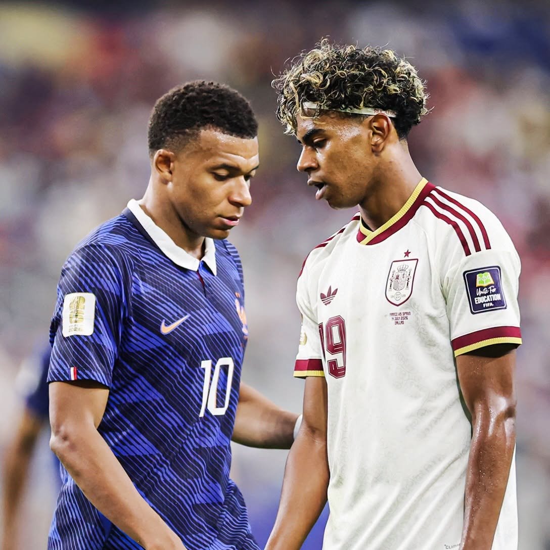 Kylian Mbappé Lamine Yamal Ballon d'Or