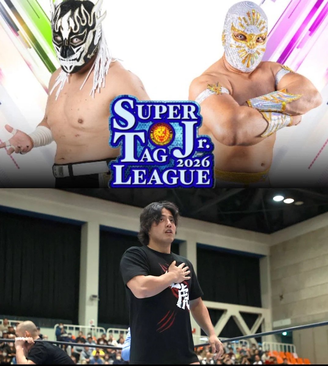 El Desperado leaves 2026 Super Jr. Tag League El Desperado leaves 2026 Super Jr. Tag League