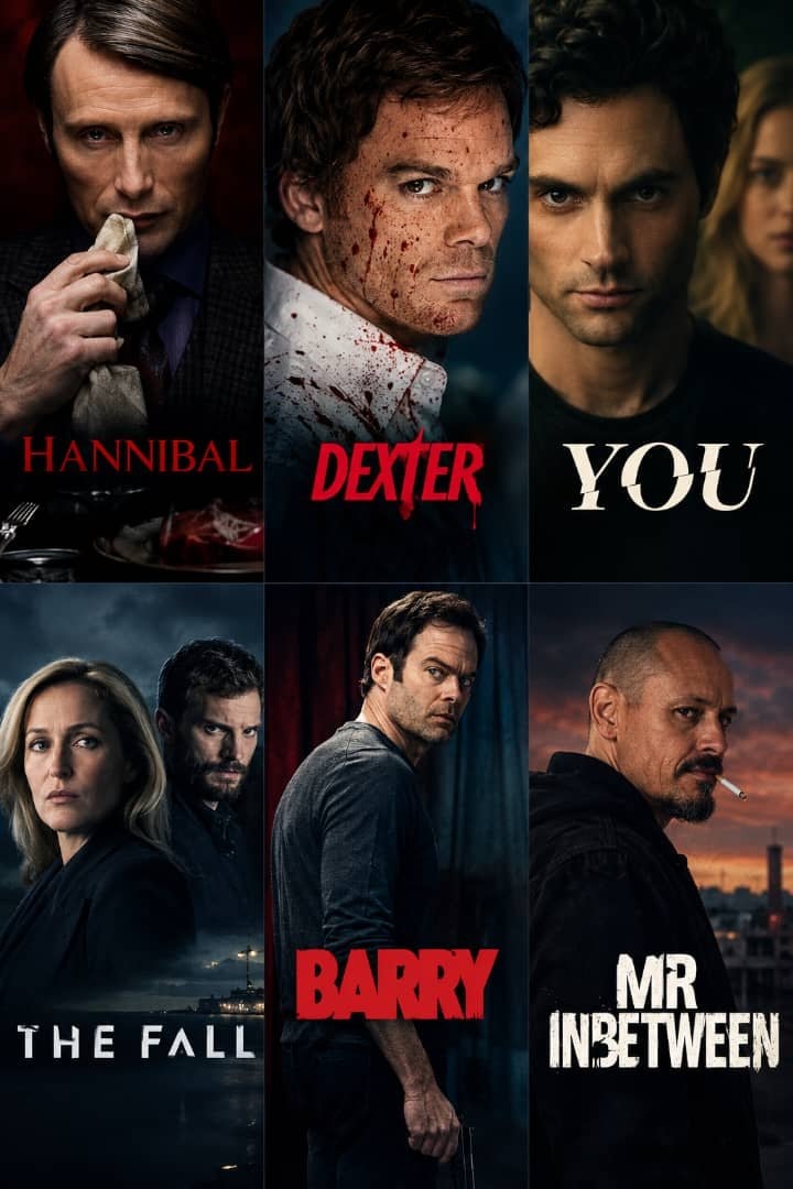 6 psychological thriller shows like Hannibal and Dexter