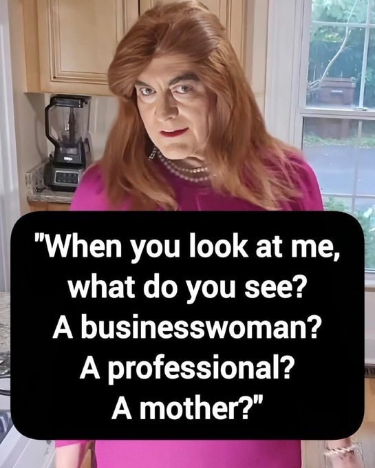 person in drag perception